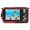 Pikkukuva 3 / 8: Agfa PHOTO Digital Camera WP8000 CMOS WP 24MP Red Full HD