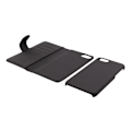 Miniatyrbild 4 av 7: DELTACO wallet case 2-in-1, iPhone 6/6s/7/8/SE (2020), magnetic back Svart