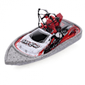 Pikkukuva 1 / 7: 3-in-1 Drone, vene, auto 2.4 G 4-akselinen, punainen/harmaa