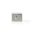 Miniatyrbillede 4 af 7: Nedis Netværkskobling | CAT6 | Skærmet | RJ45 Hun | RJ45 Hun | Lige | Metal | Box