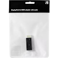Miniatyrbillede 3 af 3: DELTACO DisplayPort til HDMI m lyd, Fuld HD i 60Hz, sort