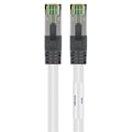 Miniatyrbillede 5 af 8: Goobay CAT 8.1 Patchkabel, S/FTP (PiMF), hvid 99,9 % iltfri kobberleder (OFC), AWG 24, halogenfri kabelkappe (LSZH), 1 m