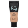 Miniatyrbild 2 av 2: Maybelline Fit Me Matte + Poreless Foundation- 120 Classic Ivory