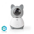 Miniatyrbild 1 av 11: Nedis SmartLife Inomhus Kamera | Wi-Fi | Full HD 1080p | Panorera lutning | microSD (ingår inte) / Molnlagring (tillval) | Med rörelsesensor | Nattsik
