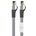 Pikkukuva 4 / 8: Goobay CAT 8.1 Patchkabel, S/FTP (PiMF), grå 99,9 % syrefri kopparledare (OFC), AWG 24, halogenfri kabelhölje (LSZH)