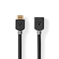 Pikkukuva 4 / 5: Nedis High Speed ​​HDMI ™ Kaapeli Ethernet | HDMI™ liitin | HDMI™ Ulostulo | 8K@60Hz | eARC | 48 Gbps | 1.00 m | Pyöreä | PVC | Antrasiitti | Laatikko