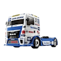 Miniatyrbillede 1 af 8: TAMIYA 1/14 R/C Team Hahn MAN TGS (TT-01E) / NO ESC