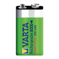 Pikkukuva 3 / 7: Varta Ladattava Ni-MH-Akku E | 9 V DC | 200 mAh | Esiladattu | 1 - Läpipainopakkaus | 6HR61 | Keltainen / Vihreä