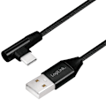Miniatyrbillede 2 af 7: LogiLink Vinklad USB-C-kabel USB 2.0 Ma