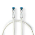 Pikkukuva 1 / 5: Nedis CAT6a verkkokaapeli | S/FTP | RJ45 uros | RJ45 uros | 10.0 m | Snagless | Pyöreä | Punottu / PVC | Hopea | Laatikko kannella ja ikkunalla