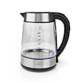 Miniatyrbillede 2 af 11: Nedis Elkedel | 1.7 l | Glas | Gennemsigtig | 60,70,80,90,100 °C | Temperaturindikator | Drejelig 360 grader | Skjult varmeelement | Strix®-controller