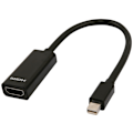 Miniatyrbillede 1 af 2: NORDIQZENZ mini DisplayPort(hane) till HDMI(hona) adapter