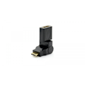 Pikkukuva 1 / 2: HDMI-sovitin, 19-nastainen ha - ho, kulma 180 astetta