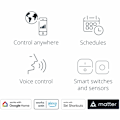 Miniatyrbillede 8 af 9: WiZ WiFi Smart RGBW-Lysstribe Udendørs 5m