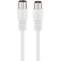 Pikkukuva 2 / 5: Goobay Antennkabel (Class A+, >95 dB), 3x skärmad koaxial-plugg > koaxial-plugg (helt skärmad)