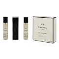 Miniatyrbillede 4 af 5: Chanel No 5 Eau Premiere Giftset 60 ml, 2x Edp Spray Refill 20Ml/1x Edp Spray 20Ml/Purse and Spray