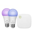 Miniatyrbild 2 av 4: ADUROSMART Kit Lampa E27 RGB Dimbar Zigbee 2-pack