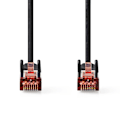 Miniatyrbild 3 av 4: Nedis CAT6 Nätverkskabel | RJ45 hane | RJ45 hane | S/FTP | 10.0 m | Rund | LSZH | Svart | Label