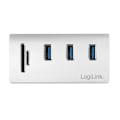 Pikkukuva 6 / 7: LogiLink USB3.0 3-port hub + minneskort
