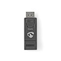 Pikkukuva 1 / 7: Nedis DisplayPort-sovitin | DisplayPort uros | HDMI™ Ulostulo | 1080p@60Hz | Niklattu | Suora | Pyöreä | ABS | ABS-Muovi | Musta | Laatikko