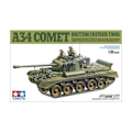 Miniatyrbillede 3 af 11: TAMIYA 1/35 British Cruiser Tank A34 Comet