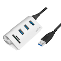 Pikkukuva 1 / 7: LogiLink USB3.0 3-port hub + minneskort