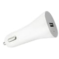 Miniatyrbild 2 av 2: Billaddare med USB uttag, 1A, Vit