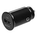 Miniatyrbillede 1 af 5: DELTACO 12/24 V USB car charger with compact size and 1x USB-A port, 2