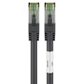 Pikkukuva 1 / 8: Goobay Patchkabel CAT 8.1, S/FTP (PiMF), svart 99,9 % syrefri kopparledare (OFC), AWG 24, halogenfri kabelhölje (LSZH)