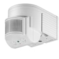 Miniatyrbild 1 av 8: Goobay Infraröd rörelsedetektor för väggmontering, 180° detektering, 12 m räckvidd, för utomhusbruk (IP44), LED-anpassad