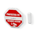 Miniatyrbild 6 av 8: Nedis Dörr Fönster Alarm | Magnetic Sensor | Batteridriven | 2x CR2032 | 85 dB | Vit