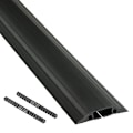 Miniatyrbillede 2 af 10: D-LINE Kabelkanal Gulv PVC Pro Sort 1.8m
