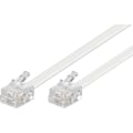 Miniatyrbillede 8 af 11: DELTACO modularkabel, 6P4C(RJ11) til 6P4C(RJ11), 2m, hvid