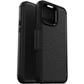Pikkukuva 5 / 7: Otterbox Strada MagSafe -lompakkokotelo, iPhone 15 Pro Max, musta Svart