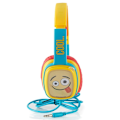 Miniatyrbillede 3 af 10: EMOJI Høretelefoner On-Ear Junior 85db Emoji Blå/Gul Blå