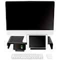 Miniatyrbild 9 av 9: LogiLink Monitorställ 63 cm med USB-hub 3-port