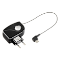 Miniatyrbild 1 av 2: Hama Laddare 220V MicroUSB Rollup Svart