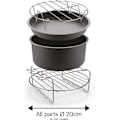 Miniatyrbillede 3 af 11: OBH Nordica/Tefal Easy Fry tillbehörsset för OBH Nordica XXL airfryer-modeller