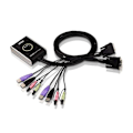 Pikkukuva 1 / 2: 2-Väylä KVM Switch Musta