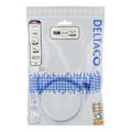 Miniatyrbild 3 av 3: DELTACO High-Speed Premium HDMI-kabel, 1m, Ethernet, 4K UHD, vit
