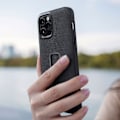 Miniatyrbillede 4 af 10: Peak Design Everyday Fabric Case iPhone 14 Plus Charcoal Grå