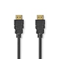 Pikkukuva 2 / 4: Nedis Ultra High Speed ​​HDMI ™ -kaapeli | HDMI™ liitin | HDMI™ liitin | 8K@60Hz | 48 Gbps | 1.00 m | Pyöreä | 6.0 mm | Musta | Laatikko