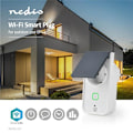 Pikkukuva 7 / 8: Nedis SmartLife Älypistorasia | Wi-Fi | IP44 | Virtamittari | 3680 W | Maadoitettu virtaliitin / Tyyppi F (CEE 7/7) | -30 - 40 °C | Android™ / IOS | H