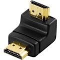 Pikkukuva 1 / 2: DeLOCK HDMI-adapteri, 19-pin u-u, kulma, kullatut liitokset