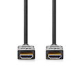 Pikkukuva 3 / 4: Nedis High Speed ​​HDMI ™ Kaapeli Ethernet | HDMI™ liitin | HDMI™ liitin | 4K@30Hz | ARC | 10.2 Gbps | 1.00 m | Pyöreä | PVC | Musta | Label