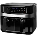 Pikkukuva 2 / 6: Emerio Dubbel Varmluftsfritös 5+5 liter 2400Watt Digital