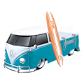 Miniatyrbillede 2 af 2: MAISTO R/C VW Pick-Up w/surf board R/C 1:16  27/74 MHz