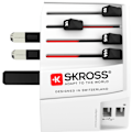 Pikkukuva 3 / 5: SKROSS World Adapter MUV 2xUSB (2,4A) Vit