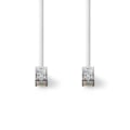 Miniatyrbillede 3 af 4: Nedis Cat 8.1 netværkskabel | S/FTP | RJ45 Han | RJ45 Han | 0.15 m | Runde | LSZH | Hvid | Konvolut