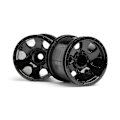Miniatyrbillede 2 af 4: HPI Warlock Wheel Black (2.2In/2Pcs)